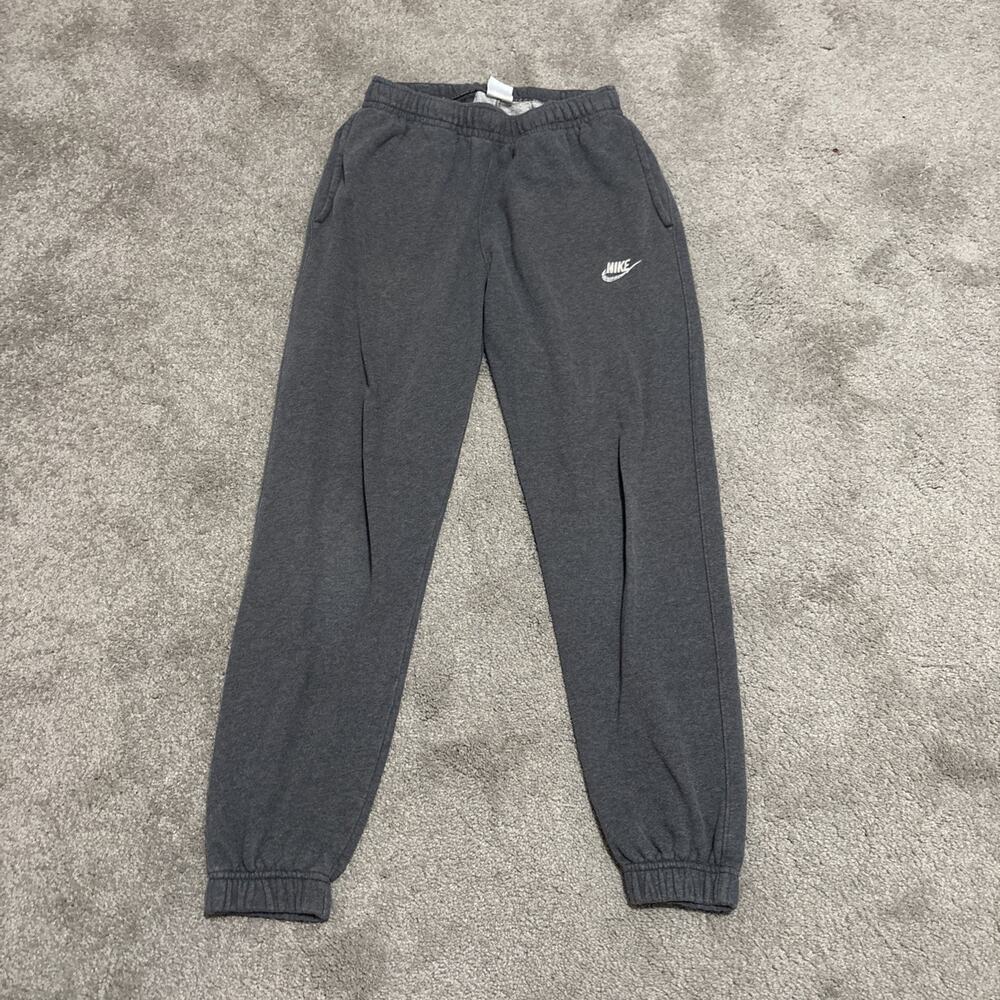 Nike Sportswear Men's Club Fleece Standard Fit Joggers Grey BV2737-071- Size S